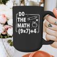 Do The Math 67 Meme PEMDAS Elementary Teacher Joke Graphic Print Coffee Mug, funny design