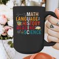 Math Language History Reading Science Music Teacher Graphic Print Coffee Mug, History Teacher Gifts, Science Teacher Gifts, funny design Math Language History Reading Science Music Teacher Graphic Print Coffee Mug, History Teacher Gifts, Science Teacher Gifts, funny design