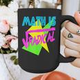 Math Is Radical Retro 80s Vintage Algebra Teacher Graphic Print Coffee Mug, funny design Math Is Radical Retro 80s Vintage Algebra Teacher Graphic Print Coffee Mug, funny design