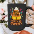 Math Teacher Halloween Costume Trick Or Treat Math Sweet Graphic Print Coffee Mug, funny design Math Teacher Halloween Costume Trick Or Treat Math Sweet Graphic Print Coffee Mug, funny design