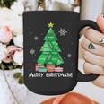 Math Teacher Polygon Christmas Tree Geometry Merry Christmas Graphic Print Coffee Mug, funny design