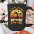 Math Teacher Shirt Math Teachers Love Brains Halloween Math For Men Women Graphic Print Coffee Mug, funny design