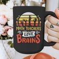 Math Teachers Love Brains Halloween Costume Zombie For Men Women Graphic Print Coffee Mug, funny design Math Teachers Love Brains Halloween Costume Zombie For Men Women Graphic Print Coffee Mug, funny design