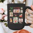 Merry And Bright Christmas Gingerbread Santa Book Teacher Graphic Print Coffee Mug, funny design Merry And Bright Christmas Gingerbread Santa Book Teacher Graphic Print Coffee Mug, funny design