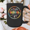 Middle School Crew Back To School For Teacher Graphic Print Coffee Mug, funny design