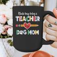 Mothers Day For Teacher Dog Lover Dog Mom Teacher Graphic Print Coffee Mug, Couple Gifts, funny design