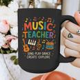 Music Teacher Music Sing Play Dance Choir Piano Graphic Print Coffee Mug, funny design Music Teacher Music Sing Play Dance Choir Piano Graphic Print Coffee Mug, funny design