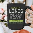 Nerdy Math Lovers Geometry Pun Mathematics Teachers Graphic Print Coffee Mug, funny design