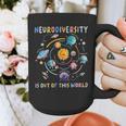 Neurodiversity Is Out Of This World Space Autism Teacher Graphic Print Coffee Mug, funny design