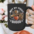 Not My First Rodeo Back To School Teacher Graphic Print Coffee Mug, funny design