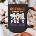 Nothing Scares Me I'm A Pre-K Teacher Halloween Ghosts Graphic Print Coffee Mug, funny design Nothing Scares Me I'm A Pre-K Teacher Halloween Ghosts Graphic Print Coffee Mug, funny design