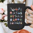 Ocean Animals Alphabet Cute Sea Life ABC Marine Kids Teacher Graphic Print Coffee Mug, funny design