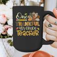 One Thankful 4th Grade Teacher Turkey Leopard Thanksgiving Graphic Print Coffee Mug, First Grade Teacher Gifts, 4th Grade Teacher Gifts, funny design One Thankful 4th Grade Teacher Turkey Leopard Thanksgiving Graphic Print Coffee Mug, First Grade Teacher Gifts, 4th Grade Teacher Gifts, funny design
