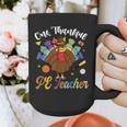 One Thankful PE Teacher Turkey Thanksgiving -Adults & Kids Classic Fit Polyester 100 Short Sleeve Graphic Print Coffee Mug, Pe Teacher Gifts, funny design One Thankful PE Teacher Turkey Thanksgiving -Adults & Kids Classic Fit Polyester 100 Short Sleeve Graphic Print Coffee Mug, Pe Teacher Gifts, funny design