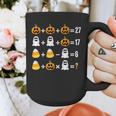 Order Of Operations Quiz Pumpkin Halloween Math Teacher Graphic Print Coffee Mug, funny design