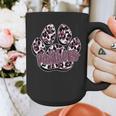 Panthers Paw Print Leopard Maroon Panther Pride Teacher Graphic Print Coffee Mug, funny design