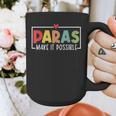 Paras Make It Possible Teacher Paraprofessional Paraeducator Graphic Print Coffee Mug, funny design Paras Make It Possible Teacher Paraprofessional Paraeducator Graphic Print Coffee Mug, funny design