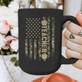 Patriotic Teacher American Flag Camouflage 4th Of July Camo Graphic Print Coffee Mug, funny design Patriotic Teacher American Flag Camouflage 4th Of July Camo Graphic Print Coffee Mug, funny design