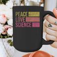 Peace Love Science Lovers Math Chemistry Teacher Graphic Print Coffee Mug, Science Teacher Gifts, funny design Peace Love Science Lovers Math Chemistry Teacher Graphic Print Coffee Mug, Science Teacher Gifts, funny design