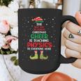Physics Teacher Christmas Elf Christmas Cheer Graphic Print Coffee Mug, funny design Physics Teacher Christmas Elf Christmas Cheer Graphic Print Coffee Mug, funny design