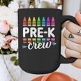 Pre-K Crew Teacher Team Squad Hello Back School Graduation Graphic Print Coffee Mug, funny design Pre-K Crew Teacher Team Squad Hello Back School Graduation Graphic Print Coffee Mug, funny design