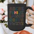 Pre K Kindergarten Hi Alphabet Back To School Teachers Men Women Girls Kids Graphic Print Coffee Mug, funny design