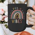 Pre K Vibes Back To School Student Teacher Graphic Print Coffee Mug, funny design