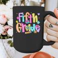 Preppy Fifth Grade Back To School 5th Grade Teacher Girl Boy Graphic Print Coffee Mug, funny design