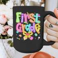 Preppy First Grade Back To School 1st Grade Teacher Girl Kid Graphic Print Coffee Mug, First Grade Teacher Gifts, funny design Preppy First Grade Back To School 1st Grade Teacher Girl Kid Graphic Print Coffee Mug, First Grade Teacher Gifts, funny design