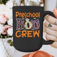 Preschool Boo Crew Preschool Halloween Teacher Graphic Print Coffee Mug, funny design
