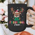 Preschool Crew Xmas Reindeer Teacher Student Christmas Graphic Print Coffee Mug, funny design Preschool Crew Xmas Reindeer Teacher Student Christmas Graphic Print Coffee Mug, funny design
