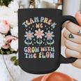 Preschool Teacher Appreciation Team Pre-K Grow With The Flow Graphic Print Coffee Mug, funny design Preschool Teacher Appreciation Team Pre-K Grow With The Flow Graphic Print Coffee Mug, funny design