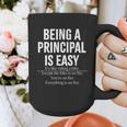 Being A Principal Is Easy School Principal Teacher Life Graphic Print Coffee Mug, funny design Being A Principal Is Easy School Principal Teacher Life Graphic Print Coffee Mug, funny design