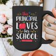 This Principal Loves Her School Teacher Appreciation Graphic Print Coffee Mug, funny design This Principal Loves Her School Teacher Appreciation Graphic Print Coffee Mug, funny design
