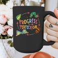 Progress Over Perfection Caterpillar Teacher Back To School Graphic Print Coffee Mug, funny design Progress Over Perfection Caterpillar Teacher Back To School Graphic Print Coffee Mug, funny design