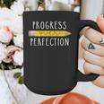 Progress Over Perfection Motivational Teacher Tee Graphic Print Coffee Mug, funny design Progress Over Perfection Motivational Teacher Tee Graphic Print Coffee Mug, funny design