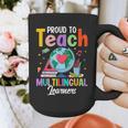 Proud To Teach Multilingual Learner ESL English Teacher Graphic Print Coffee Mug, Esl Teacher Gifts, English Teacher Gifts, funny design Proud To Teach Multilingual Learner ESL English Teacher Graphic Print Coffee Mug, Esl Teacher Gifts, English Teacher Gifts, funny design