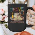 Prove It Text Evidence English Teacher Reading Teacher Graphic Print Coffee Mug, English Teacher Gifts, funny design