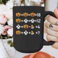 Pumpkin Ghost Equation Math Teacher Halloween Costume Graphic Print Coffee Mug, funny design Pumpkin Ghost Equation Math Teacher Halloween Costume Graphic Print Coffee Mug, funny design
