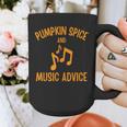 Pumpkin Spice And Music Advice Music Teacher Halloween Graphic Print Coffee Mug, funny design Pumpkin Spice And Music Advice Music Teacher Halloween Graphic Print Coffee Mug, funny design