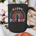 Rainbow Happy Dot Day Shirts Teacher Kids September 15th Graphic Print Coffee Mug, funny design