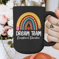 Rainbow Pencil Dream Exceptional Education Team SPED Teacher Graphic Print Coffee Mug, funny design