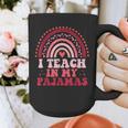 Rainbow Retro Homeschool Mom Teacher I Teach In My Pajamas Graphic Print Coffee Mug, Couple Gifts, funny design Rainbow Retro Homeschool Mom Teacher I Teach In My Pajamas Graphic Print Coffee Mug, Couple Gifts, funny design