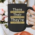 There Their They'Re T Shirt English Grammar Teacher For Men Women Graphic Print Coffee Mug, English Teacher Gifts, funny design