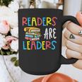 Readers Are Leaders Reading Book Lover Teacher Women Men Kid Graphic Print Coffee Mug, funny design