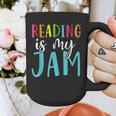 Reading Is My Jam Back To School Teacher Graphic Print Coffee Mug, funny design Reading Is My Jam Back To School Teacher Graphic Print Coffee Mug, funny design