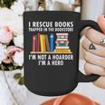 I Rescue Books Trapped In The Bookstore Book Teacher For Men Women Graphic Print Coffee Mug, funny design