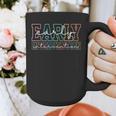 Retro Early Intervention Teacher Intervention Specialist Graphic Print Coffee Mug, funny design
