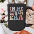 Retro Groovy In My Instructional Coach Era Teacher Graphic Print Coffee Mug, Groovy Teacher Gifts, funny design