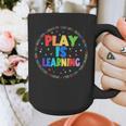 Retro Play Is Learning Teacher Back To School Graphic Print Coffee Mug, funny design Retro Play Is Learning Teacher Back To School Graphic Print Coffee Mug, funny design